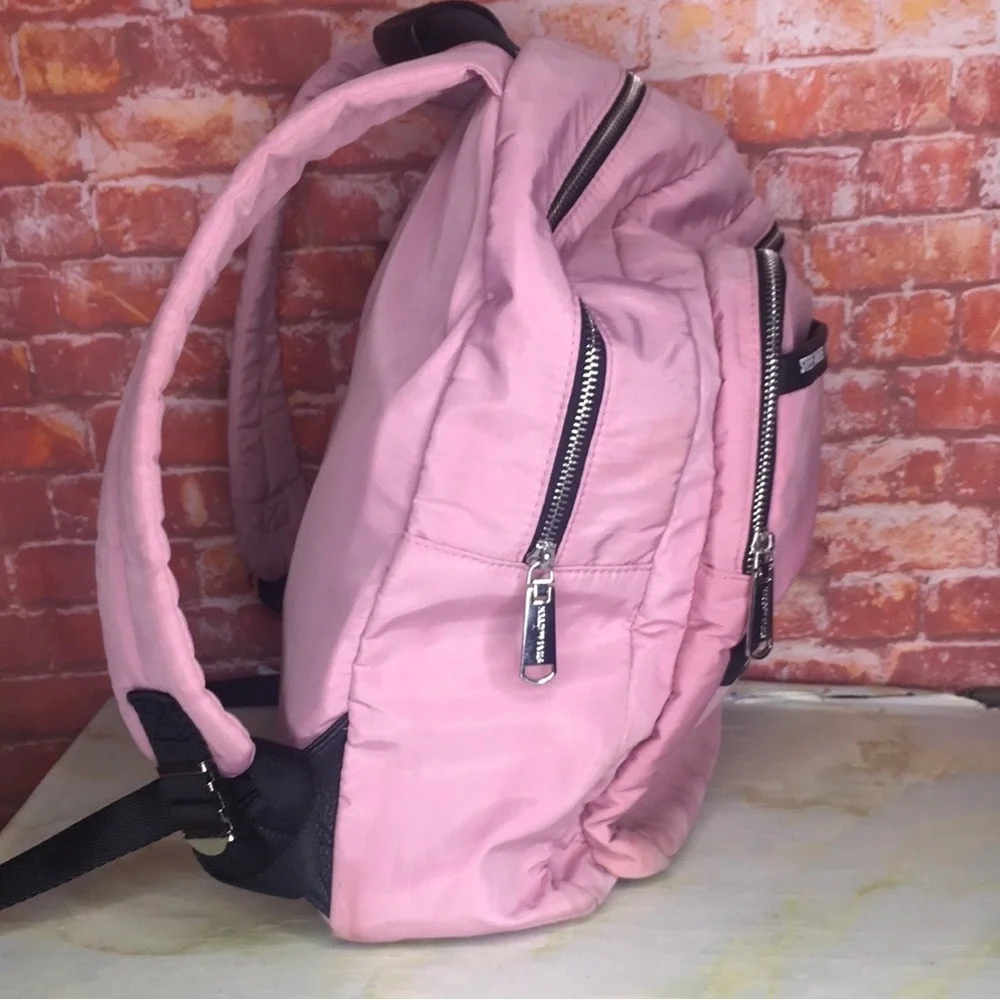 Steve Madden Pink Nylon Mini Force Backpack